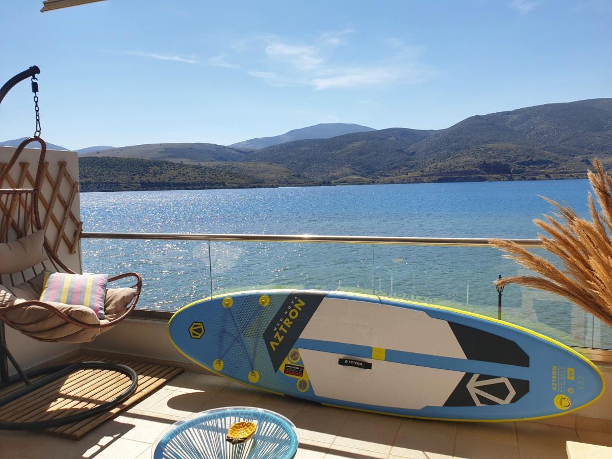 Beach House In Itea-Delphi エクステリア 写真